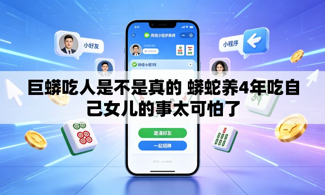 巨蟒吃人是不是真的 蟒蛇养4年吃自己女儿的事太可怕了