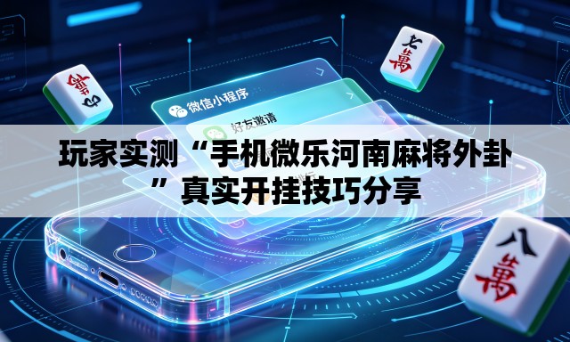 玩家实测“手机微乐河南麻将外卦”真实开挂技巧分享
