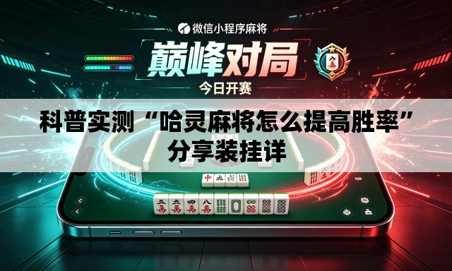 科普实测“哈灵麻将怎么提高胜率”分享装挂详