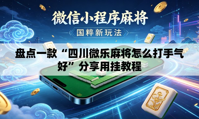 盘点一款“四川微乐麻将怎么打手气好	”分享用挂教程