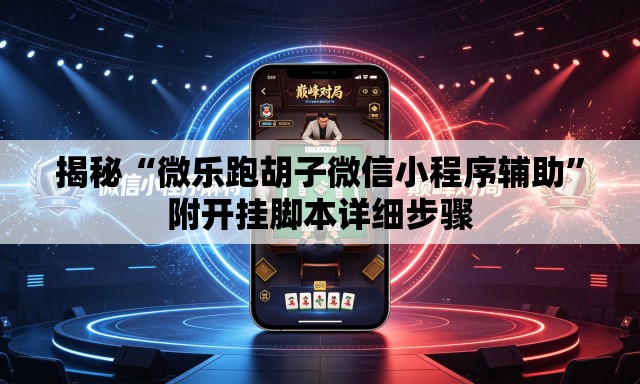 揭秘“微乐跑胡子微信小程序辅助”附开挂脚本详细步骤