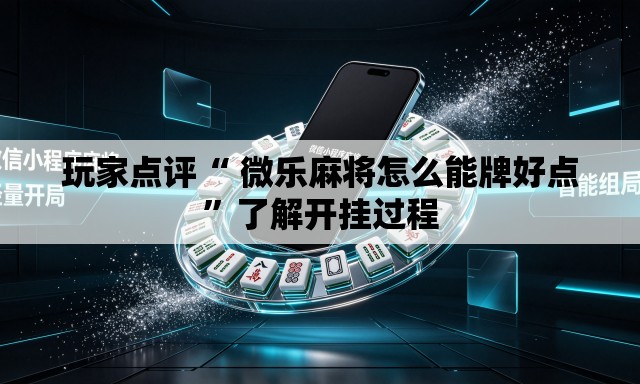 玩家点评“ 微乐麻将怎么能牌好点”了解开挂过程