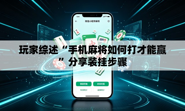 玩家综述“手机麻将如何打才能赢	”分享装挂步骤