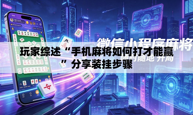 玩家综述“手机麻将如何打才能赢”分享装挂步骤